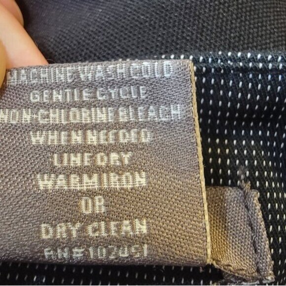 Kenar Pants Cotton Blend Size 4 Womens Cropped Flare Leg 6 in Side Zip Sailor - Picture 8 of 8